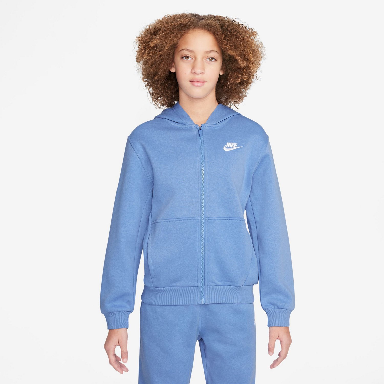 Nike boys zip hoodie hot sale