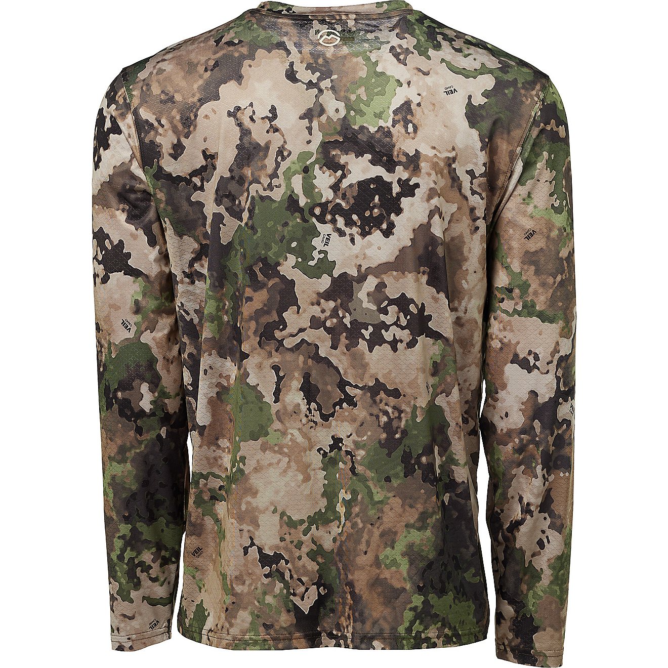 Magellan Outdoors Hunt Gear Men's Eagle Pass Tech Mesh Long Sleeve T-shirt                                                       - view number 2