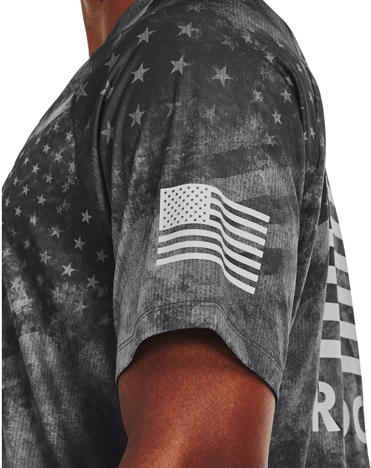 Under Armour Men's Freedom Tech Camouflage Short Sleeve T-shirt - view number 4