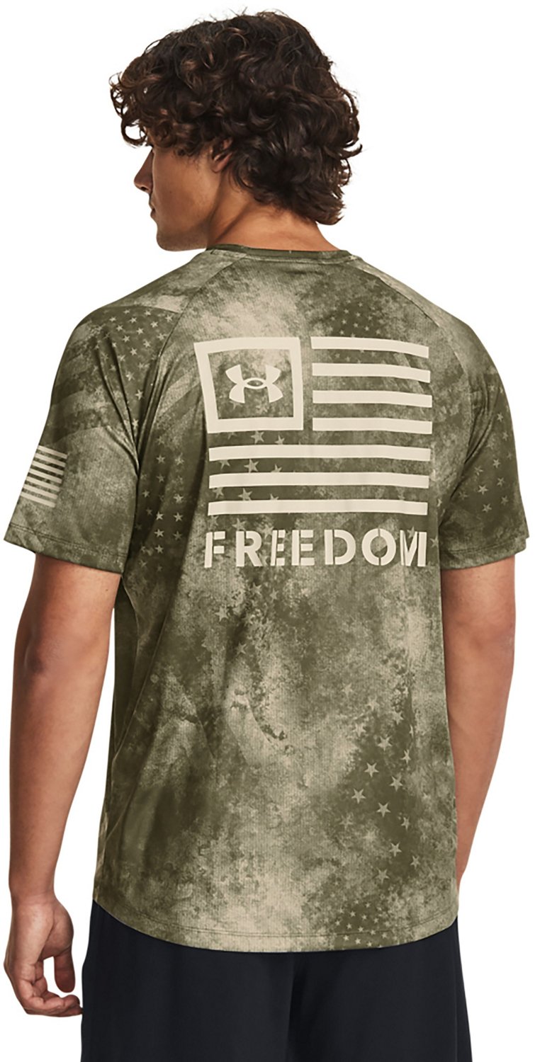 Under Armour Men's Freedom Tech Camouflage Short Sleeve T-shirt - view number 2