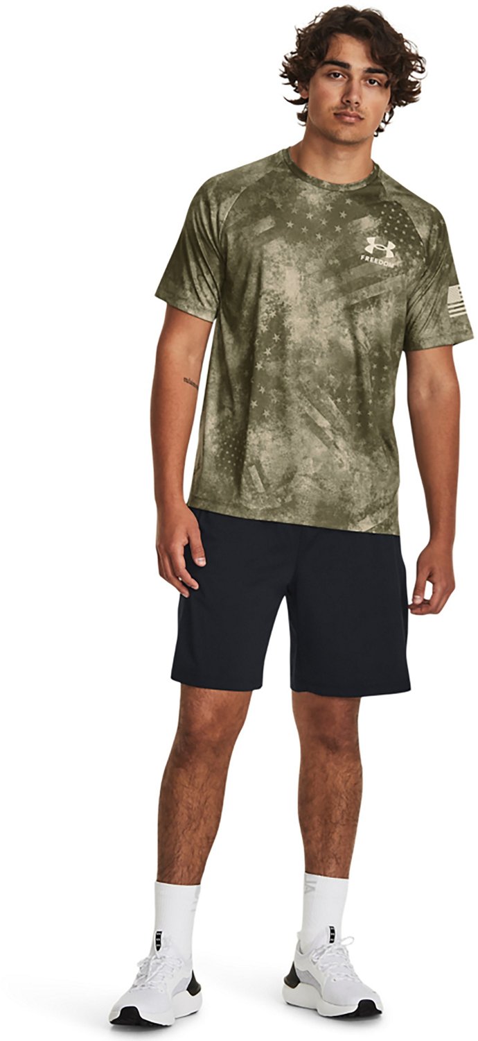 Under Armour Men's Freedom Tech Camouflage Short Sleeve T-shirt - view number 3