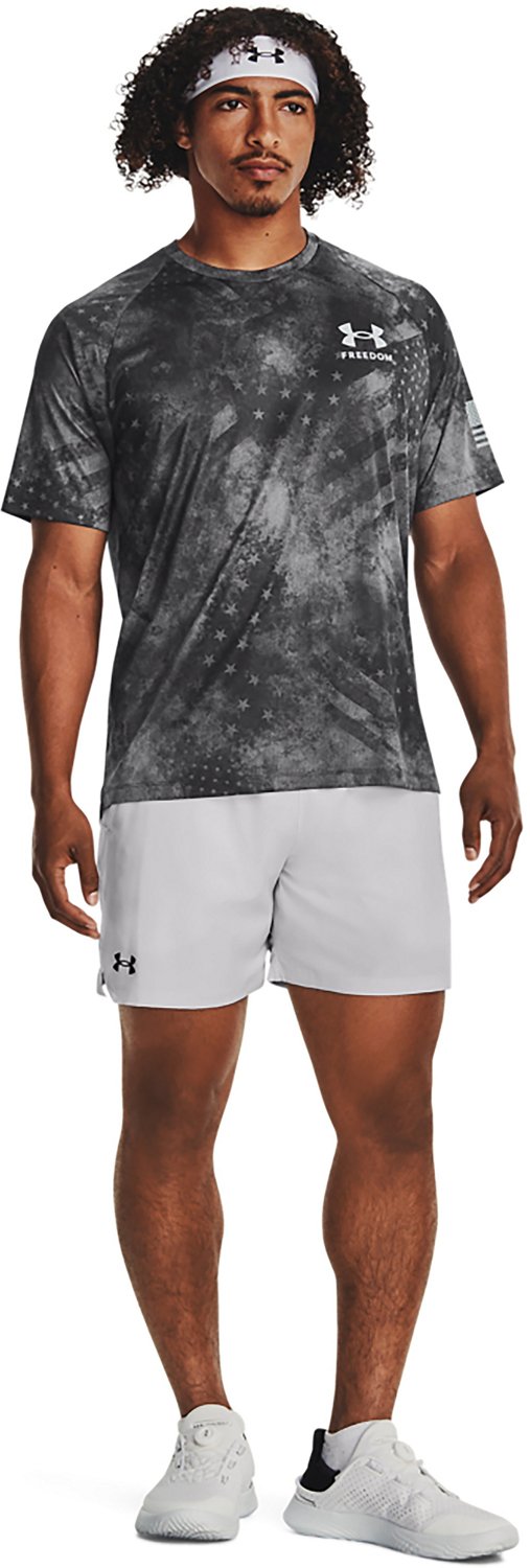 Under Armour Men's Freedom Tech Camouflage Short Sleeve T-shirt - view number 3