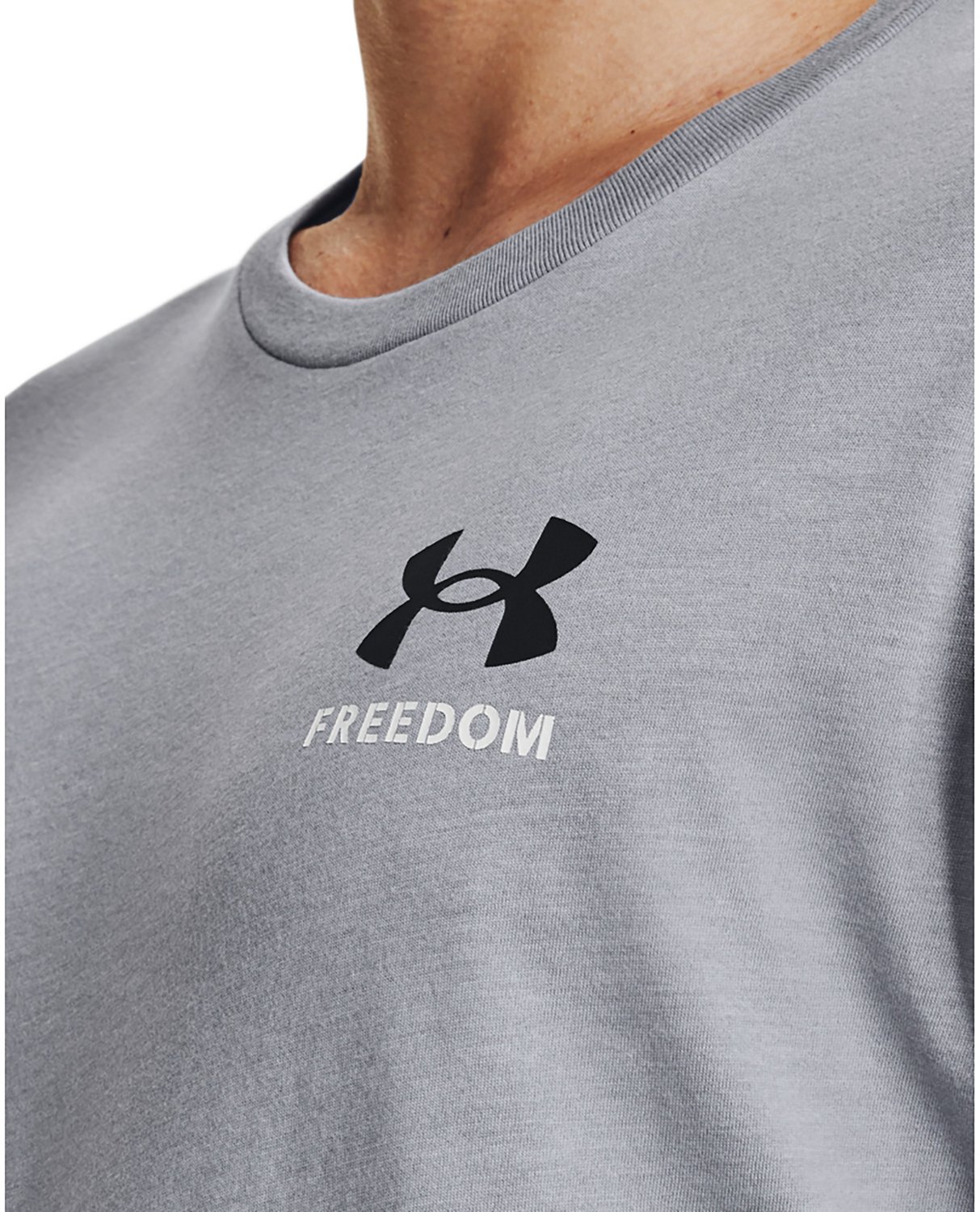 Under Armour Men's New Freedom Flag Long Sleeve T-shirt - view number 4
