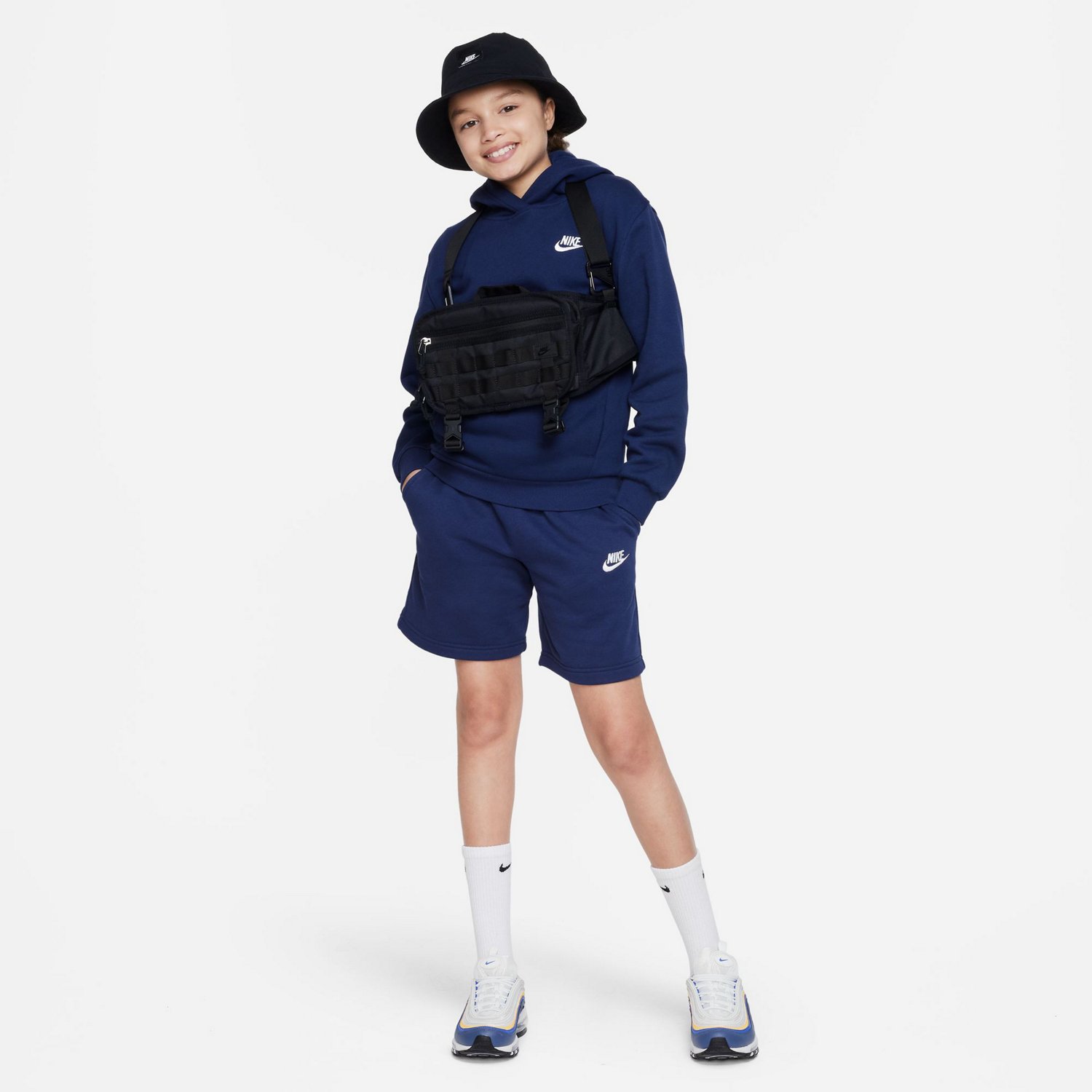 Nike Kids' Sportswear Club Fleece Hoodie - view number 5