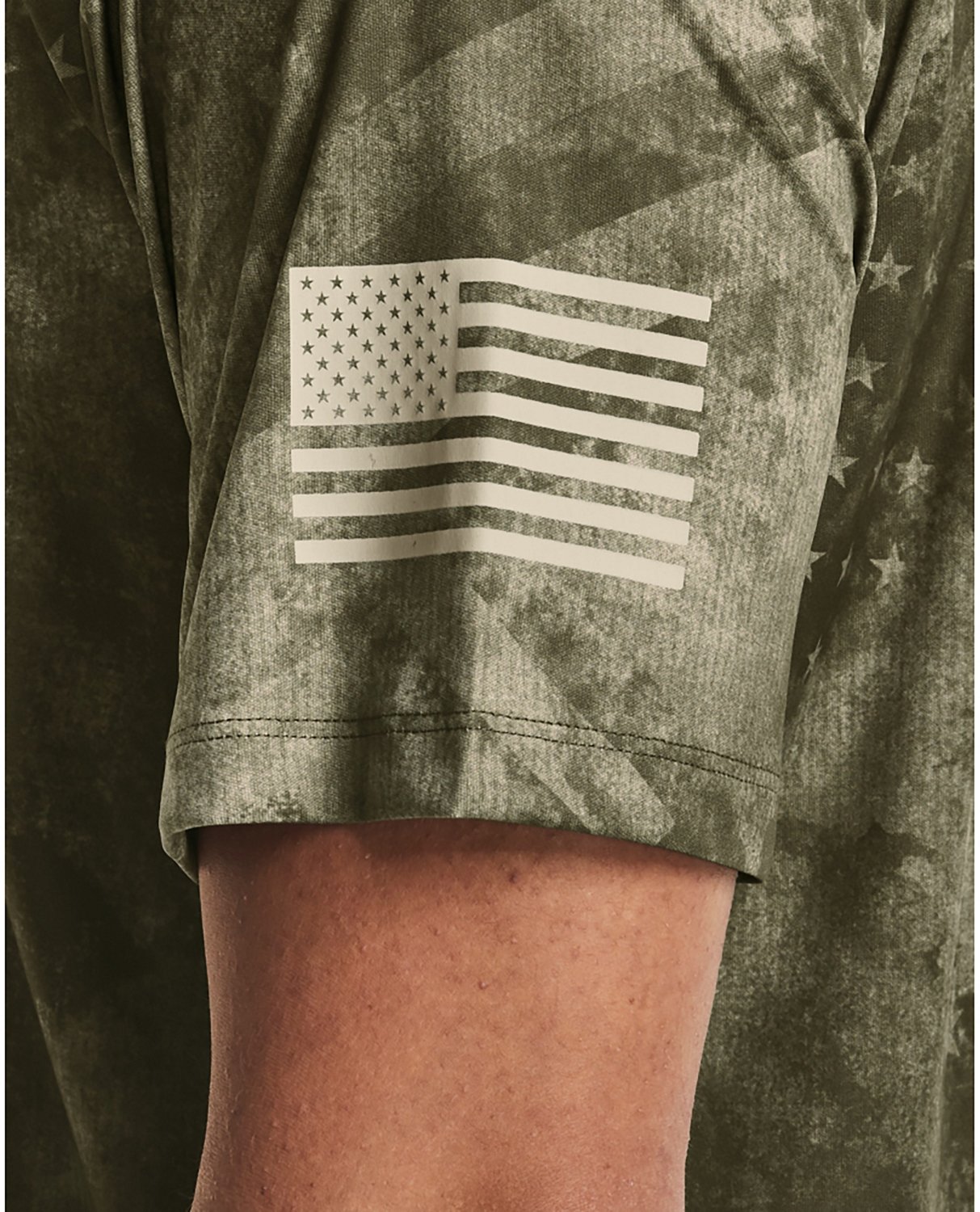 Under Armour Men's Freedom Tech Camouflage Short Sleeve T-shirt - view number 4