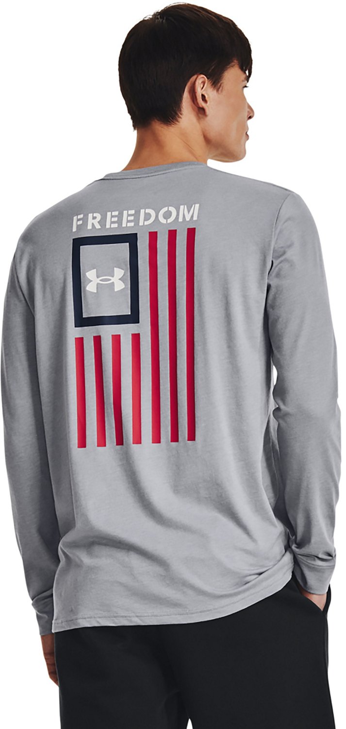 Under Armour Men's New Freedom Flag Long Sleeve T-shirt