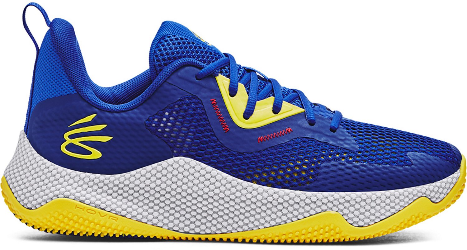 Under armour yellow basketball hot sale shoes