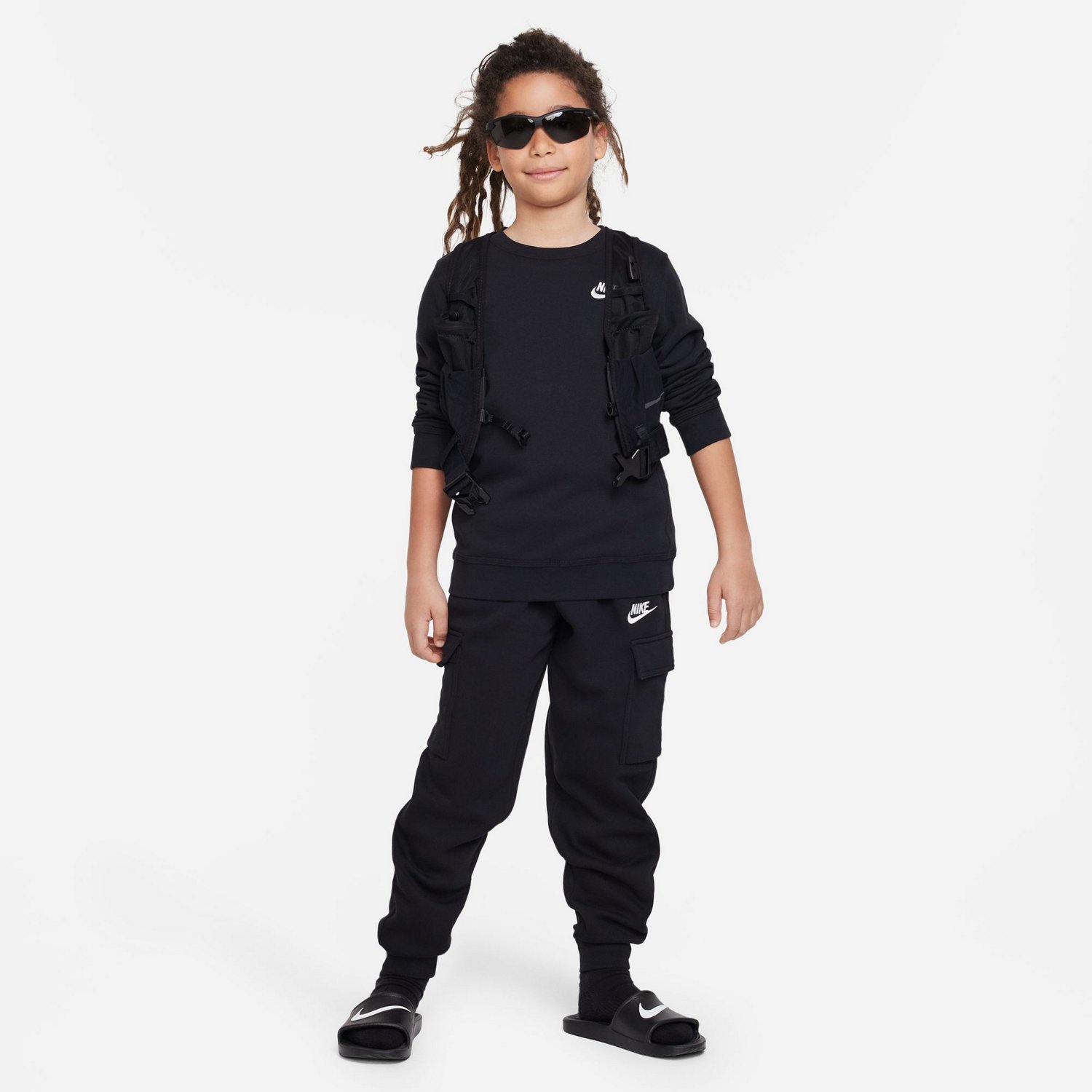 Nike Kids' Sportswear Club Fleece Cargo Pants - view number 6