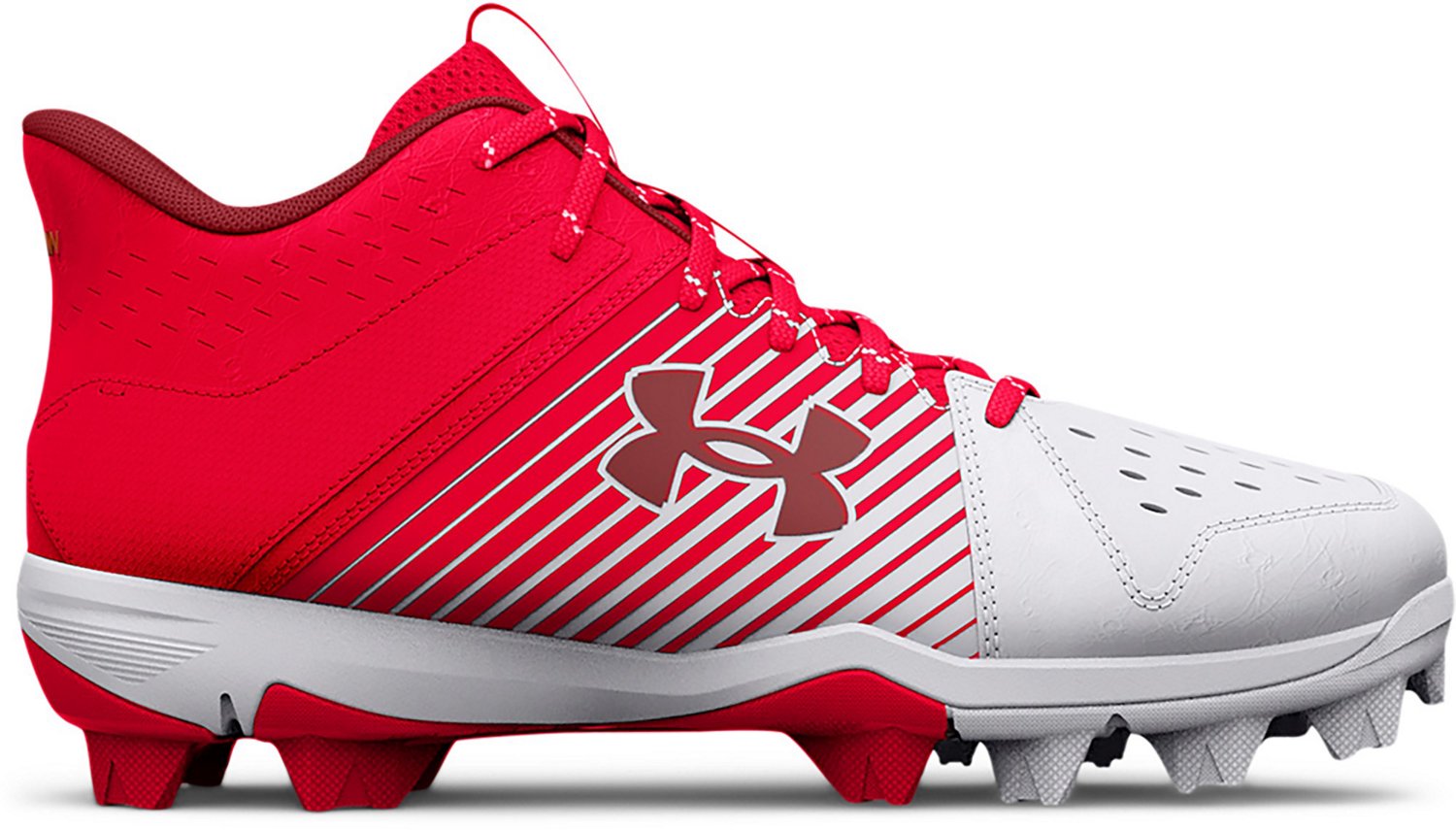 Under Armour Kids' Leadoff Mid RM Jr. Baseball Cleats Academy