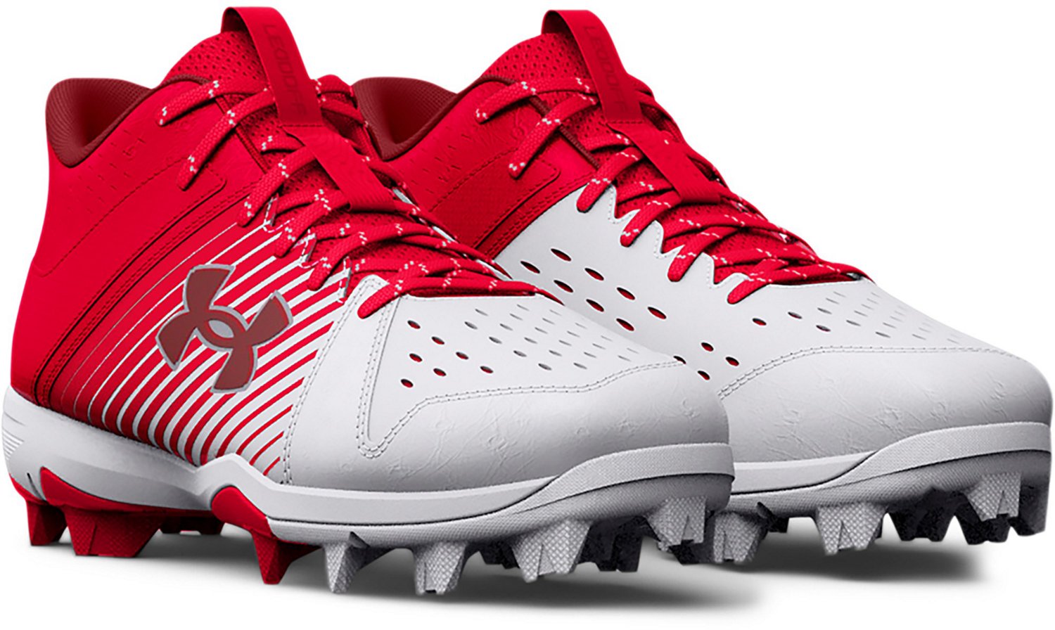 Under Armour Kids' Leadoff Mid RM Jr. Baseball Cleats