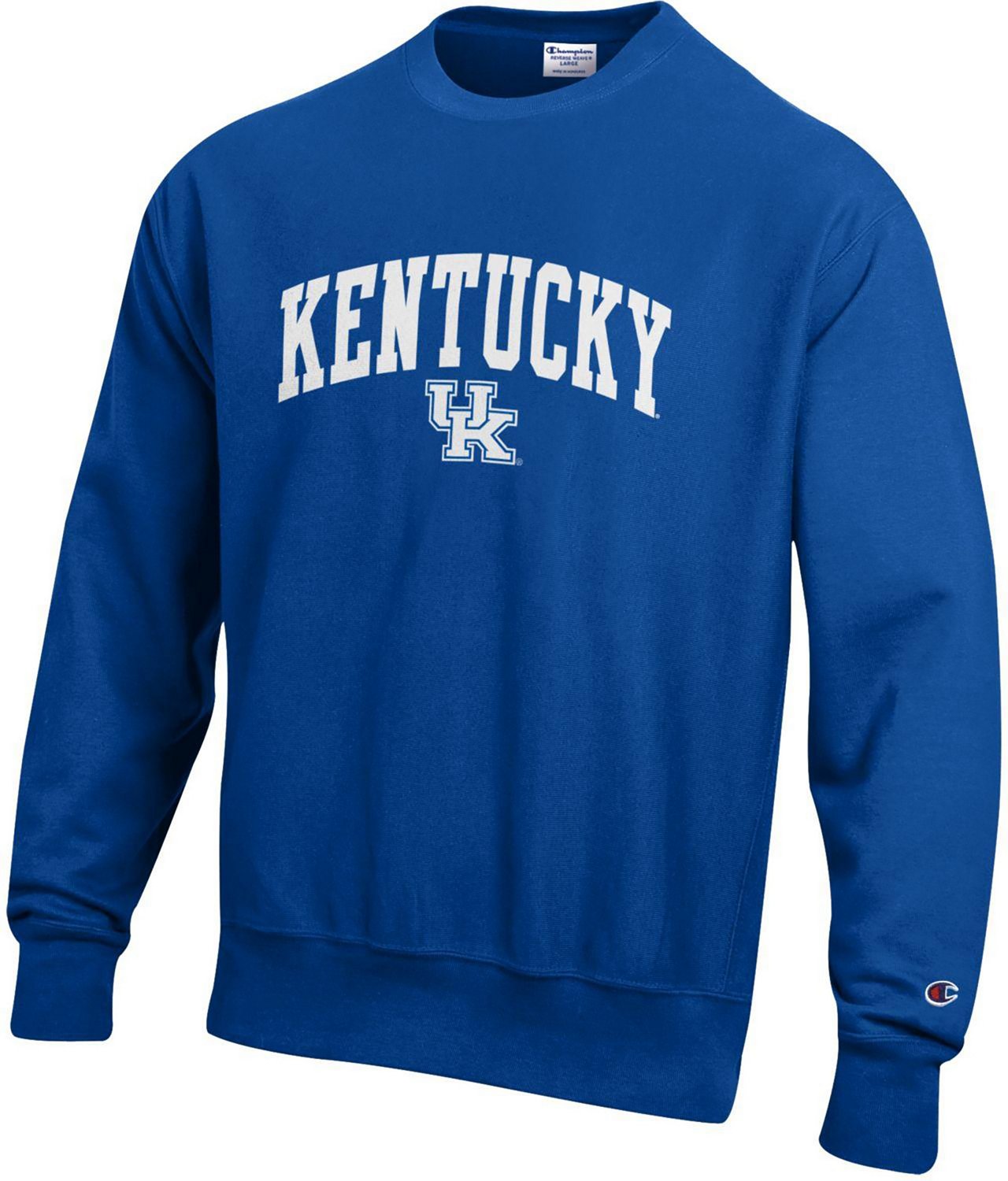Champion Men's University of Kentucky Applique Mascot Reverse Weave Crew Sweatshirt