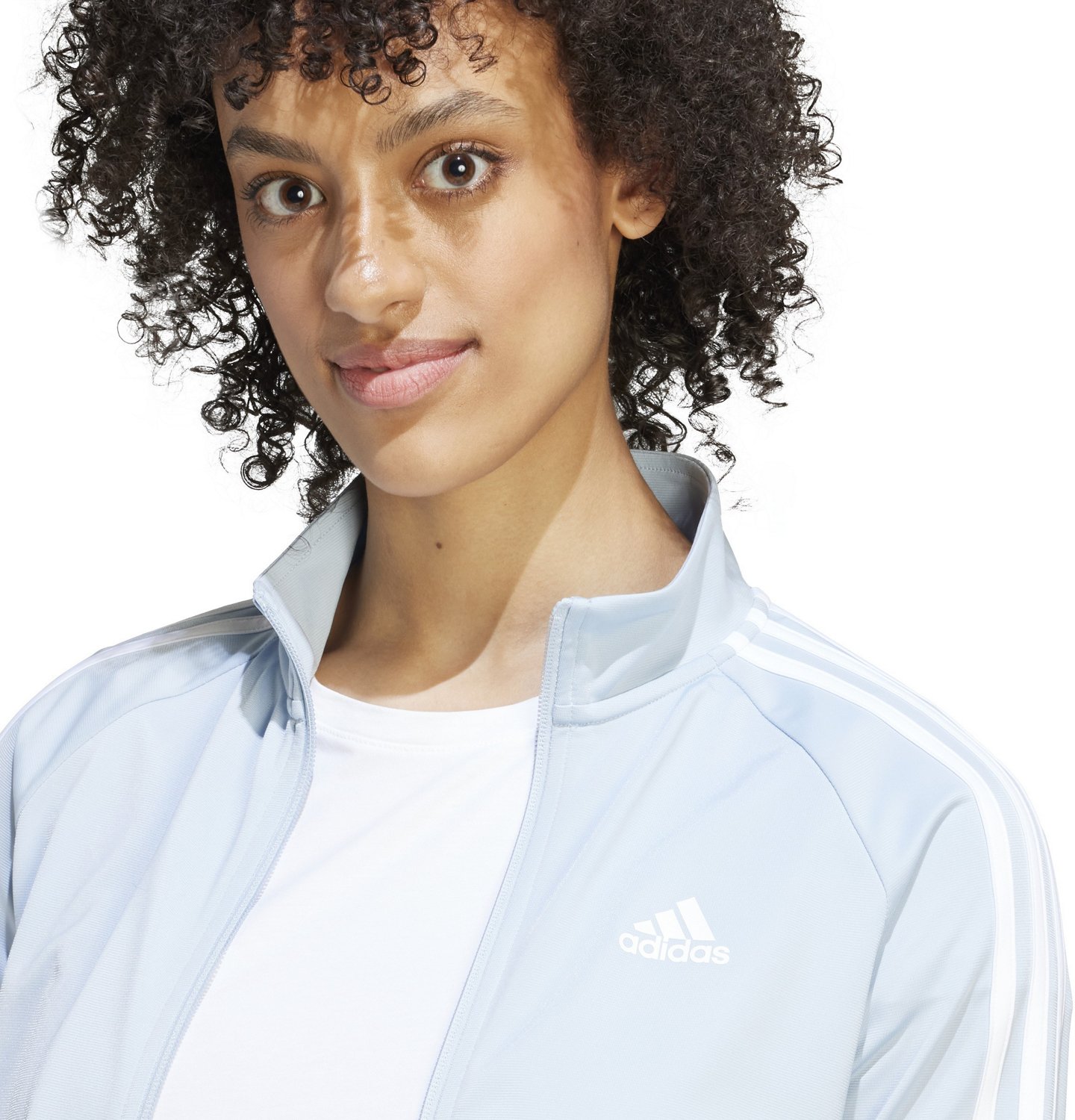adidas Women's 3-Stripes Tricot Track Top - view number 3
