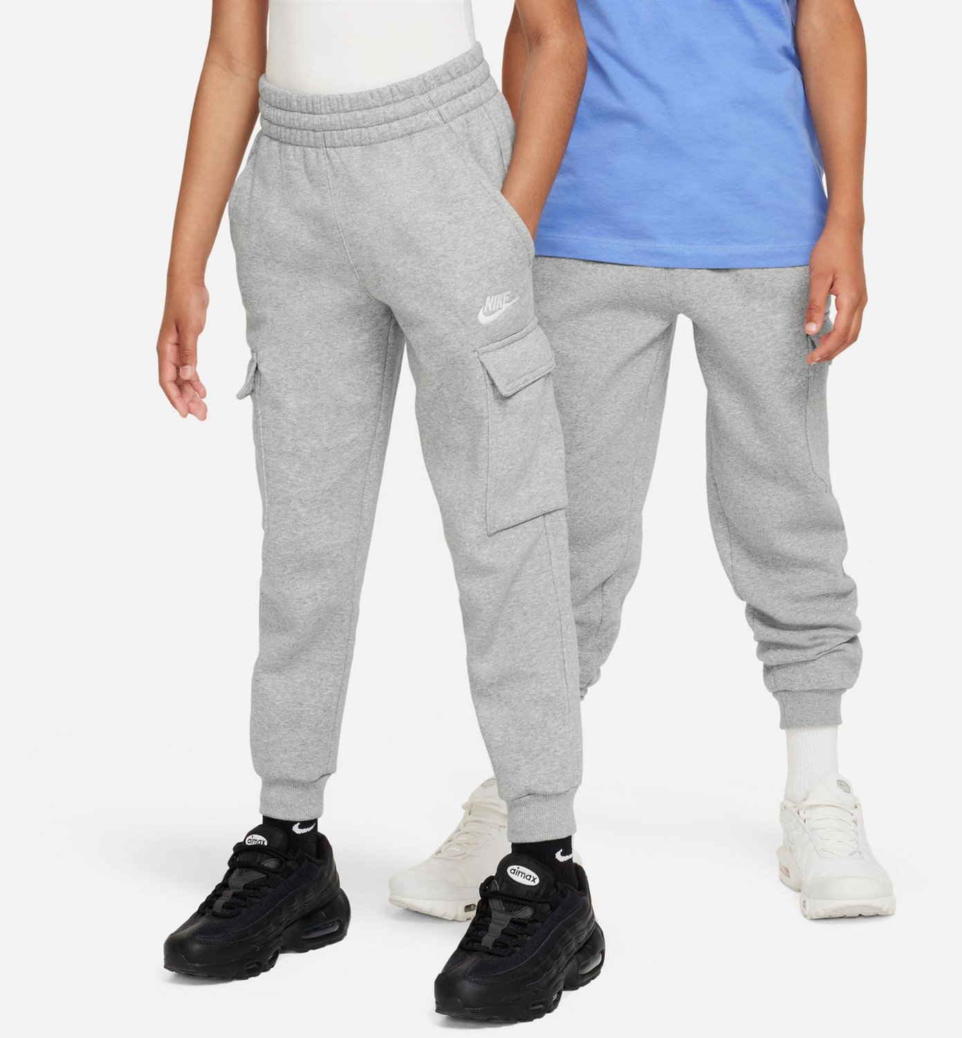 Nike cargo fleece online joggers