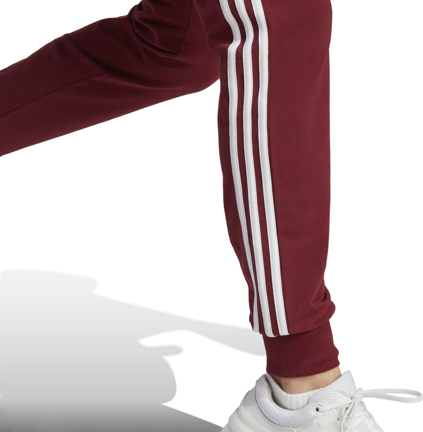 adidas Women’s 3-Stripe Single Jersey Cuffed Jogger Pants - view number 5