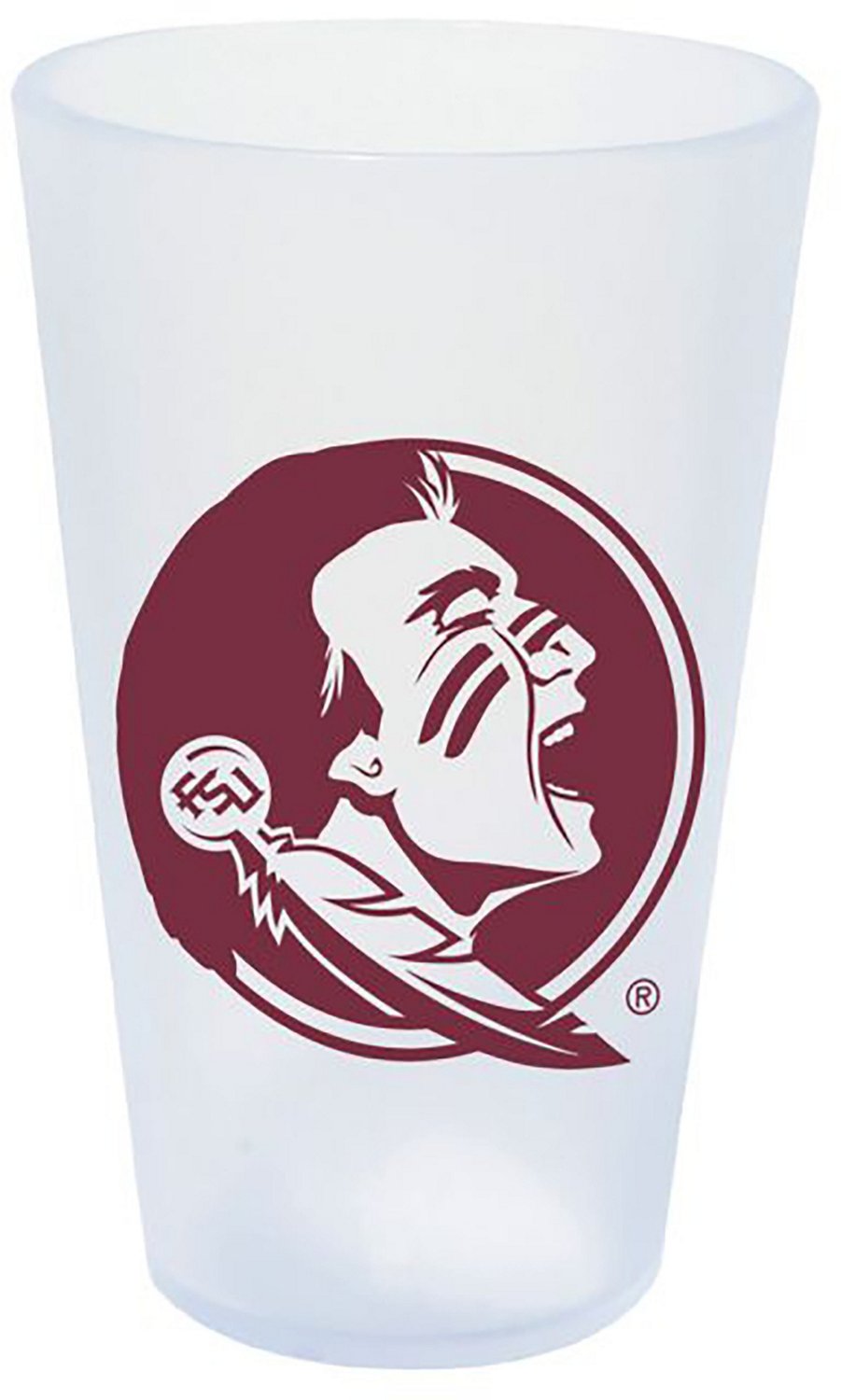 WinCraft Florida State University Ice Silicone Pint Glass
