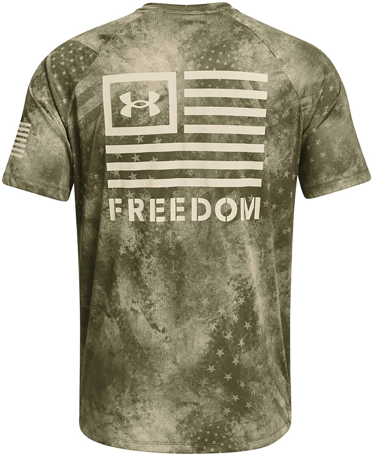 Under Armour Men's Freedom Tech Camouflage Short Sleeve T-shirt - view number 6