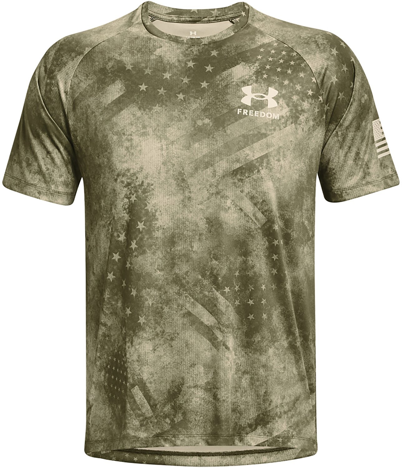 Under Armour Men's Freedom Tech Camouflage Short Sleeve T-shirt - view number 5
