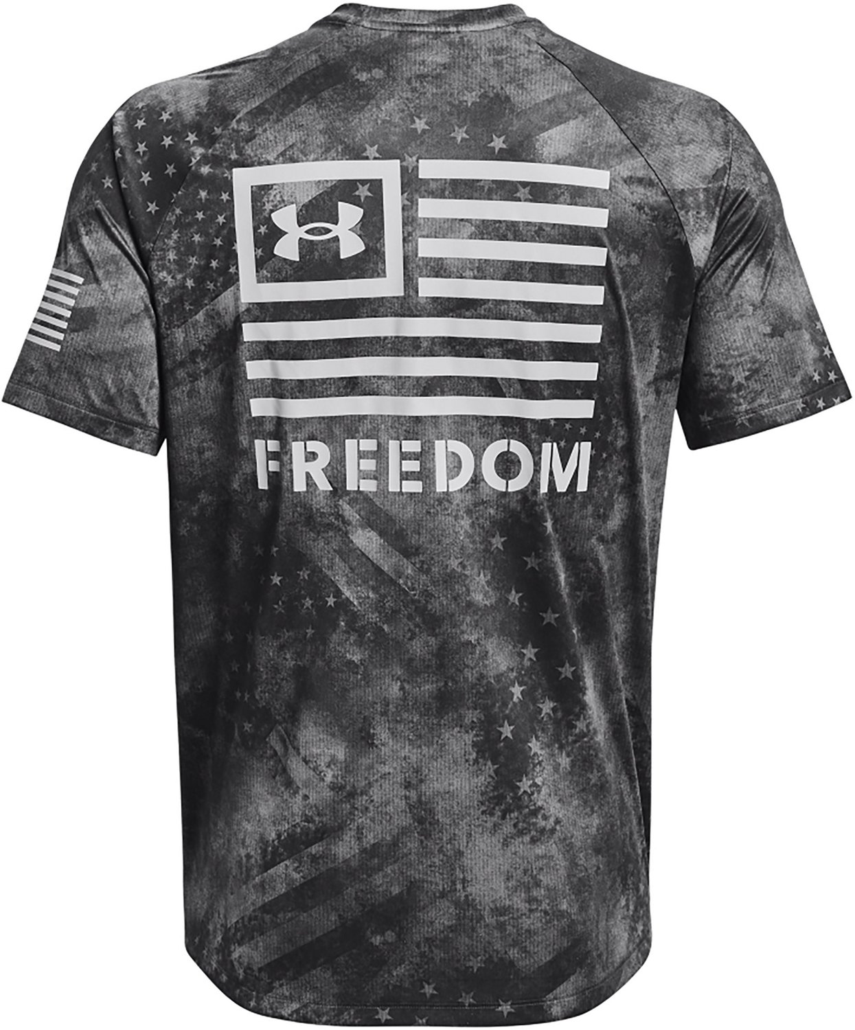 Under Armour Men's Freedom Tech Camouflage Short Sleeve T-shirt - view number 6