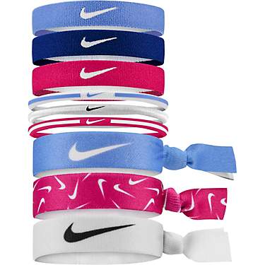Nike Girls' Mixed Printed Hairbands 9-Pack                                                                                      