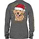 Simply Southern Girls' Santa Dog Long Sleeve T-shirt                                                                             - view number 2