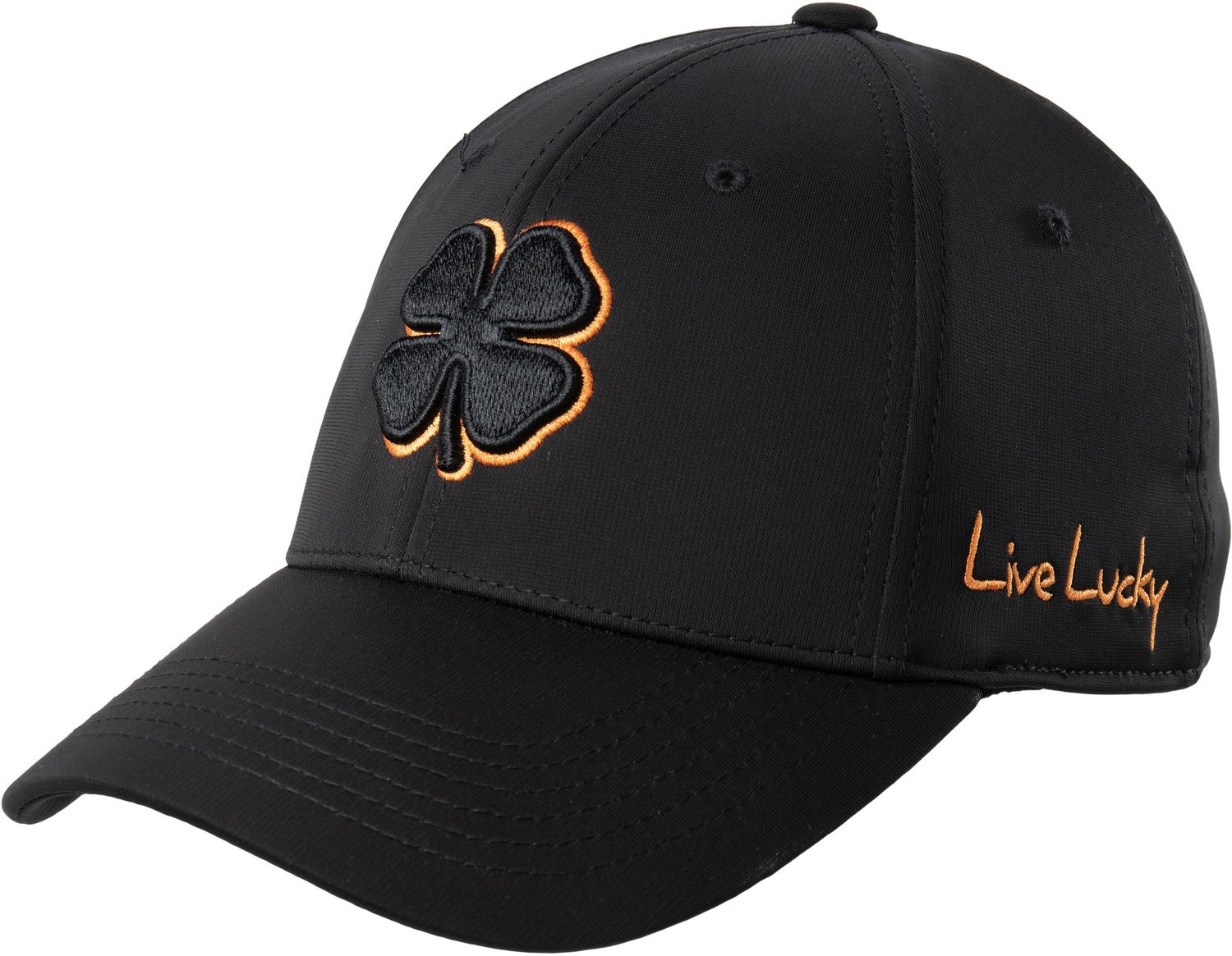 Black Clover White/Black/Orange Tennessee Premium Fitted Hat : :  Clothing & Accessories