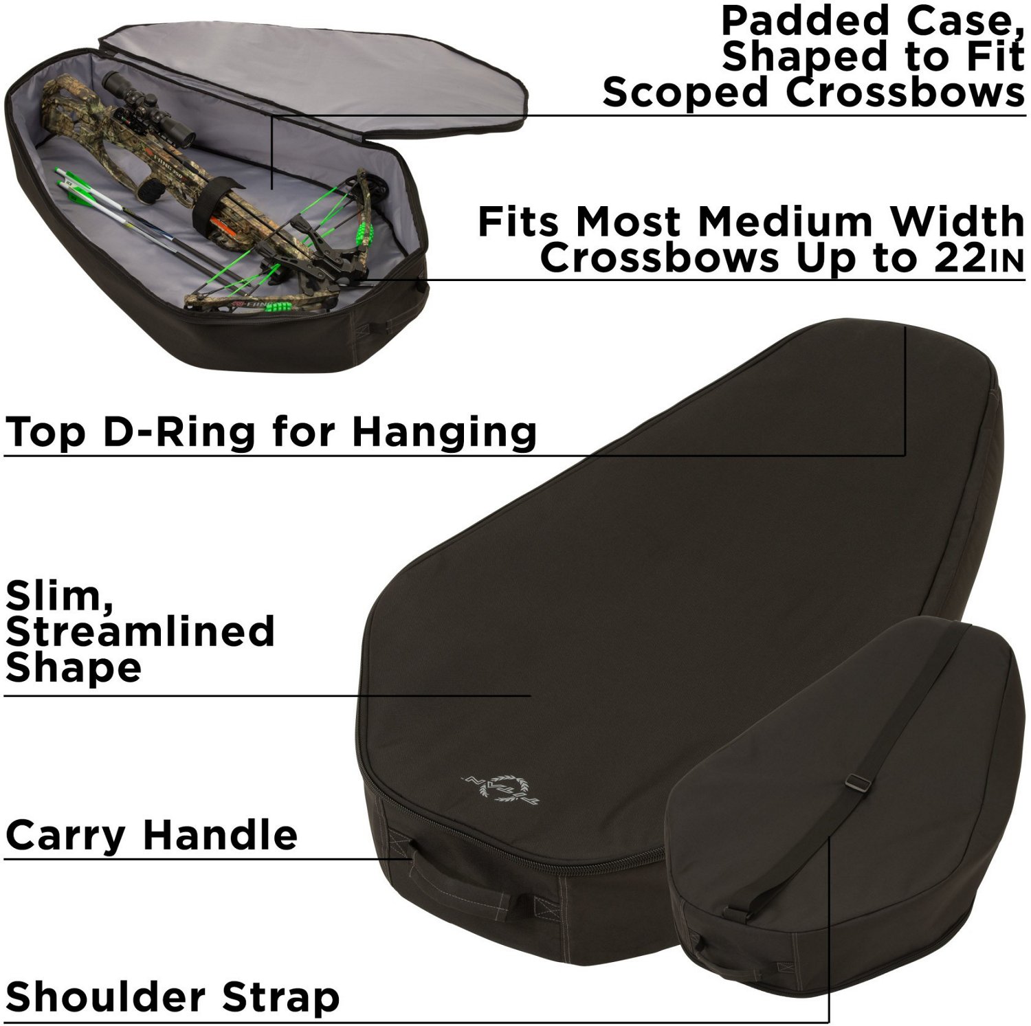 Allen Company Titan Cobra Single Standard Limb Scoped Crossbows Archery Case - view number 6