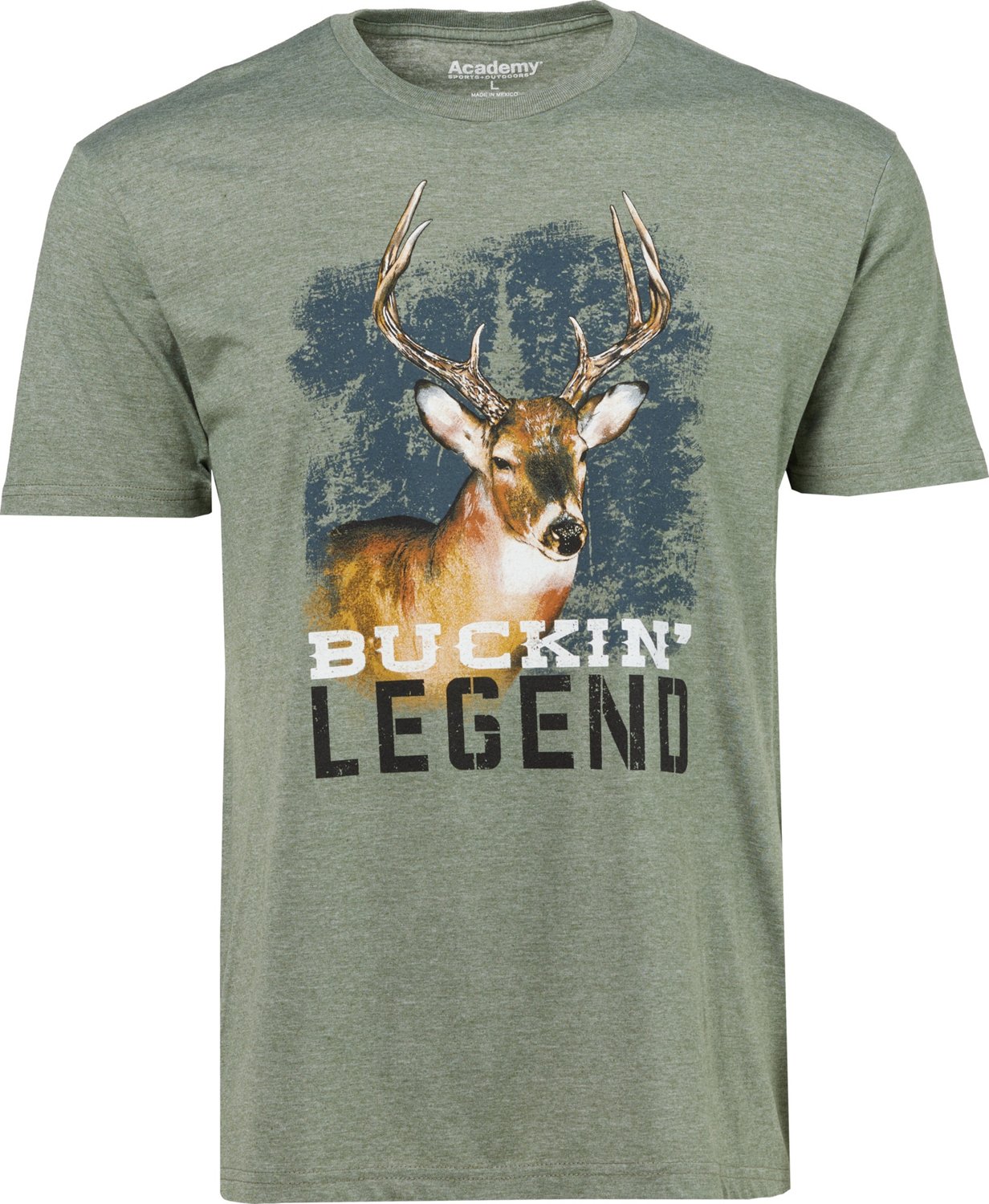 Academy Sports + Outdoors Men's Buckin' Graphic T-shirt