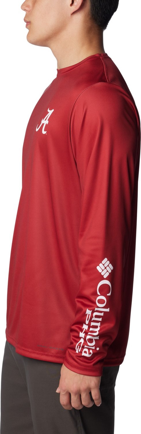 Columbia Sportswear Men's University of Alabama PHG Terminal Shot Logo Long Sleeve T-shirt
