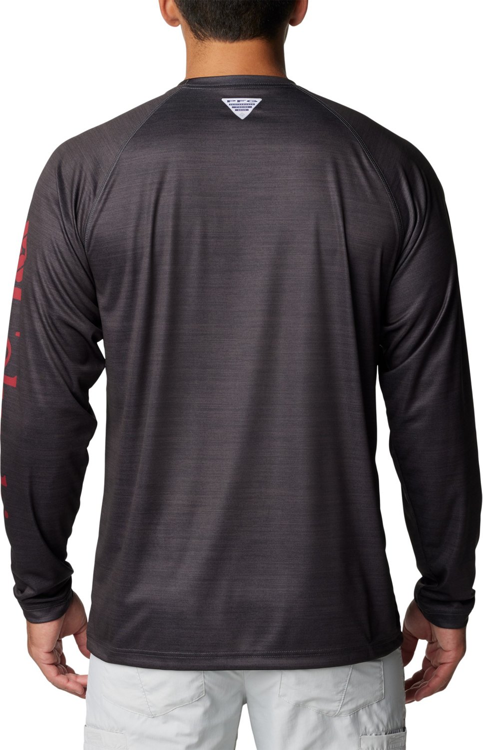 Columbia Sportswear Men's University of South Carolina PFG Terminal Tackle Heather Long Sleeve Shirt - view number 2