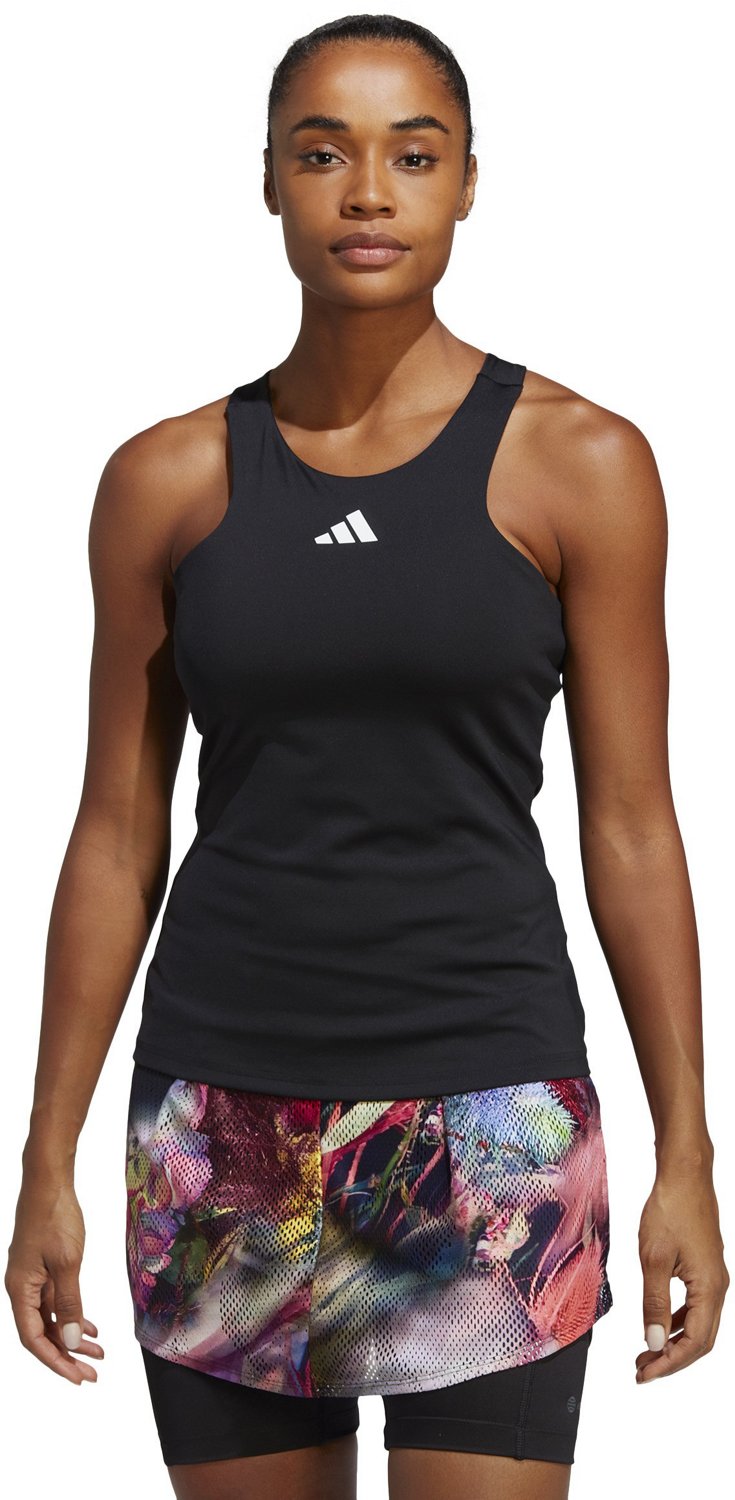 adidas Women's Tennis YTank Top Free Shipping at Academy