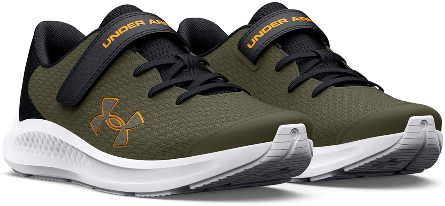 Under Armour Kids' 4-7 Pursuit 3 Big Logo Running Shoes                                                                          - view number 3