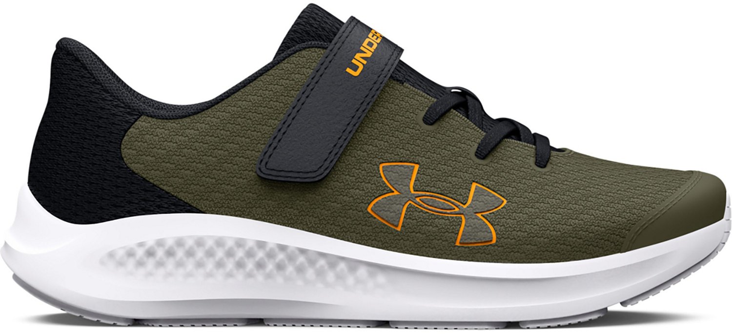 Under Armour Kids' 4-7 Pursuit 3 Big Logo Running Shoes                                                                          - view number 1