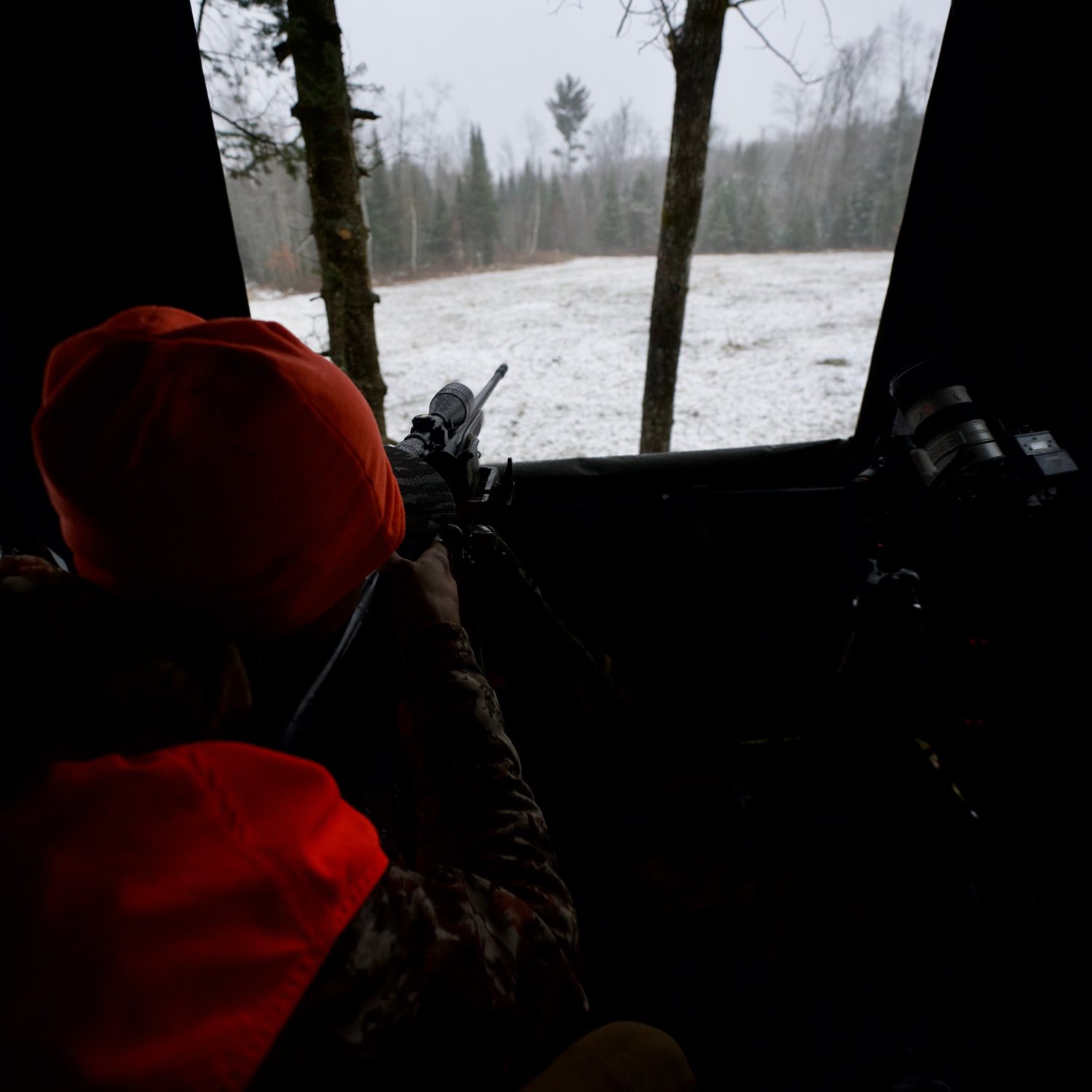 River's Edge Products Landmark 600 Series Permanent Hunting Blind Academy