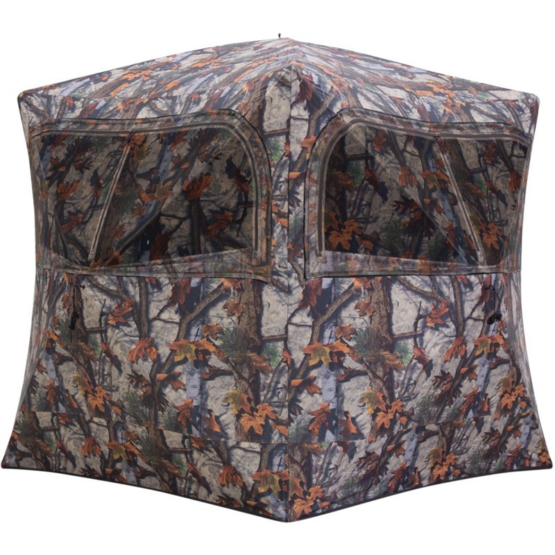 Barronett Grounder Ground Hunting Pop Up Portable Woodland Blind - Huntg Stands/Blnds/Accs at Academy Sports