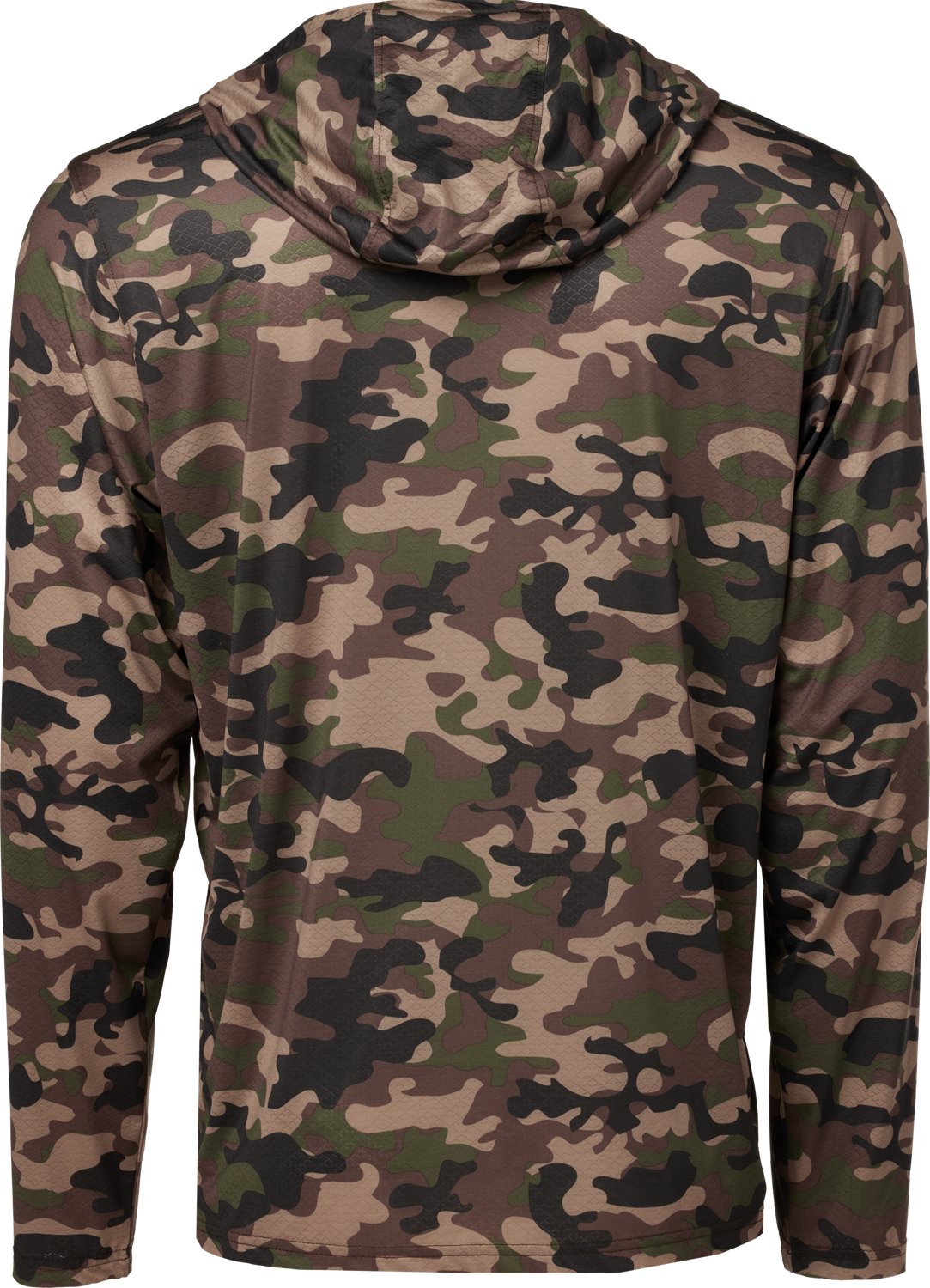 Magellan Outdoors Hunt Gear Men's Eagle Pass Tech Mesh Long Sleeve Hooded T-shirt - view number 2