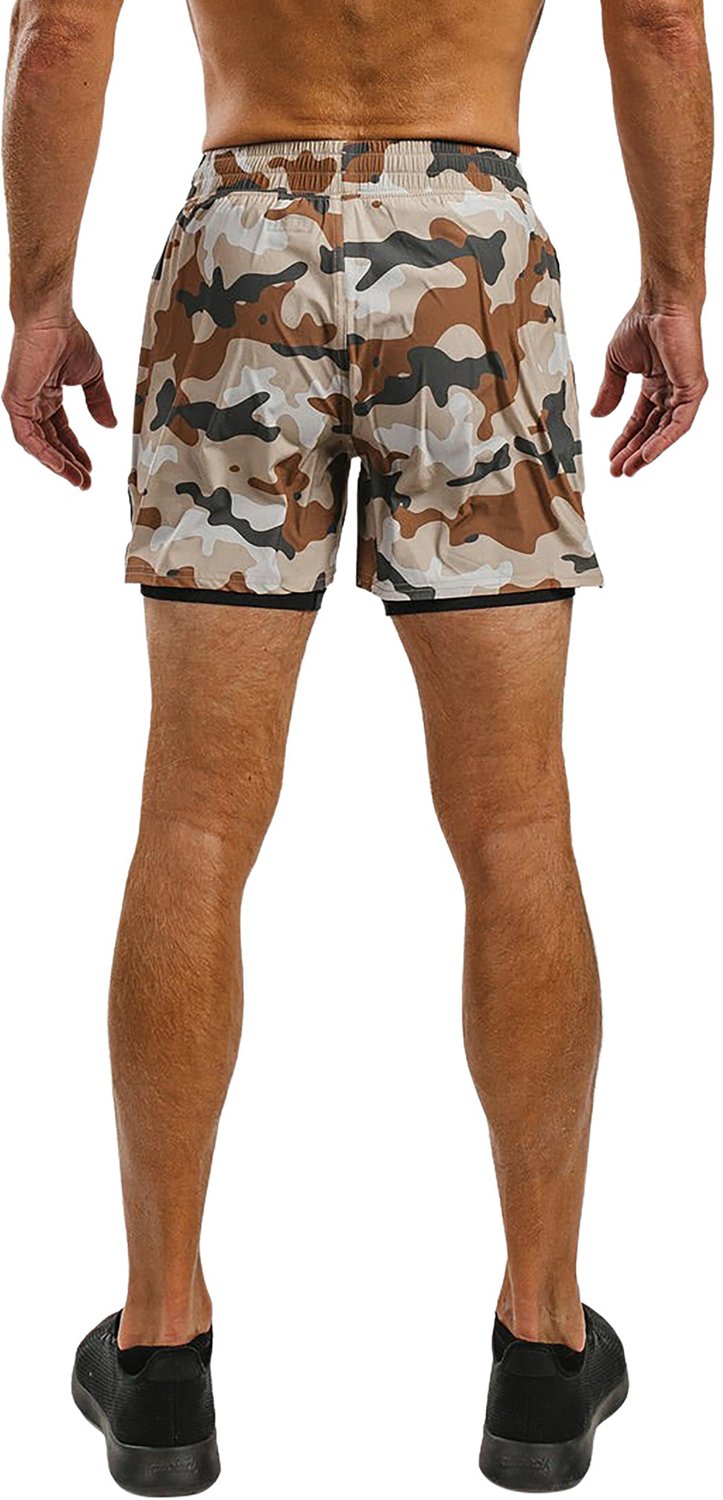 Barbell Apparel Men's Ranger Printed Shorts 5 in Academy
