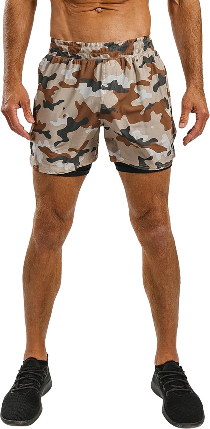 Barbell Apparel Men's Ranger Printed Shorts 5 in Academy