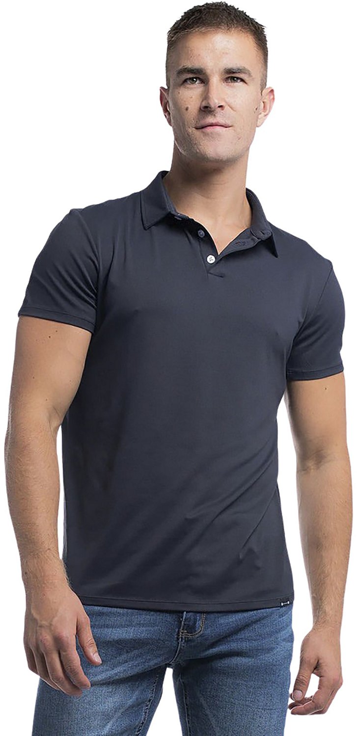 Barbell Apparel Men's Havok Polo Shirt Free Shipping at Academy