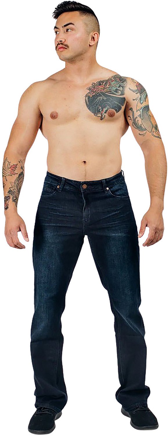gyde rotation dele Barbell Apparel Men's Relaxed Athletic Fit Jeans | Academy