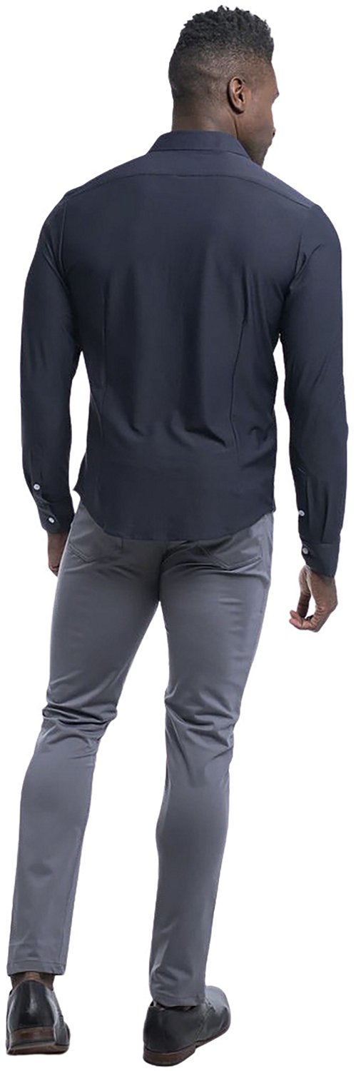 Barbell Apparel Men's Motive Long Sleeve Dress Shirt Academy