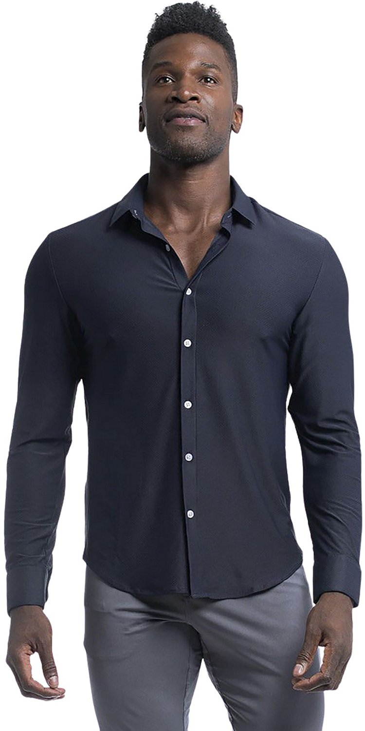 Barbell Apparel Men's Motive Long Sleeve Dress Shirt Academy