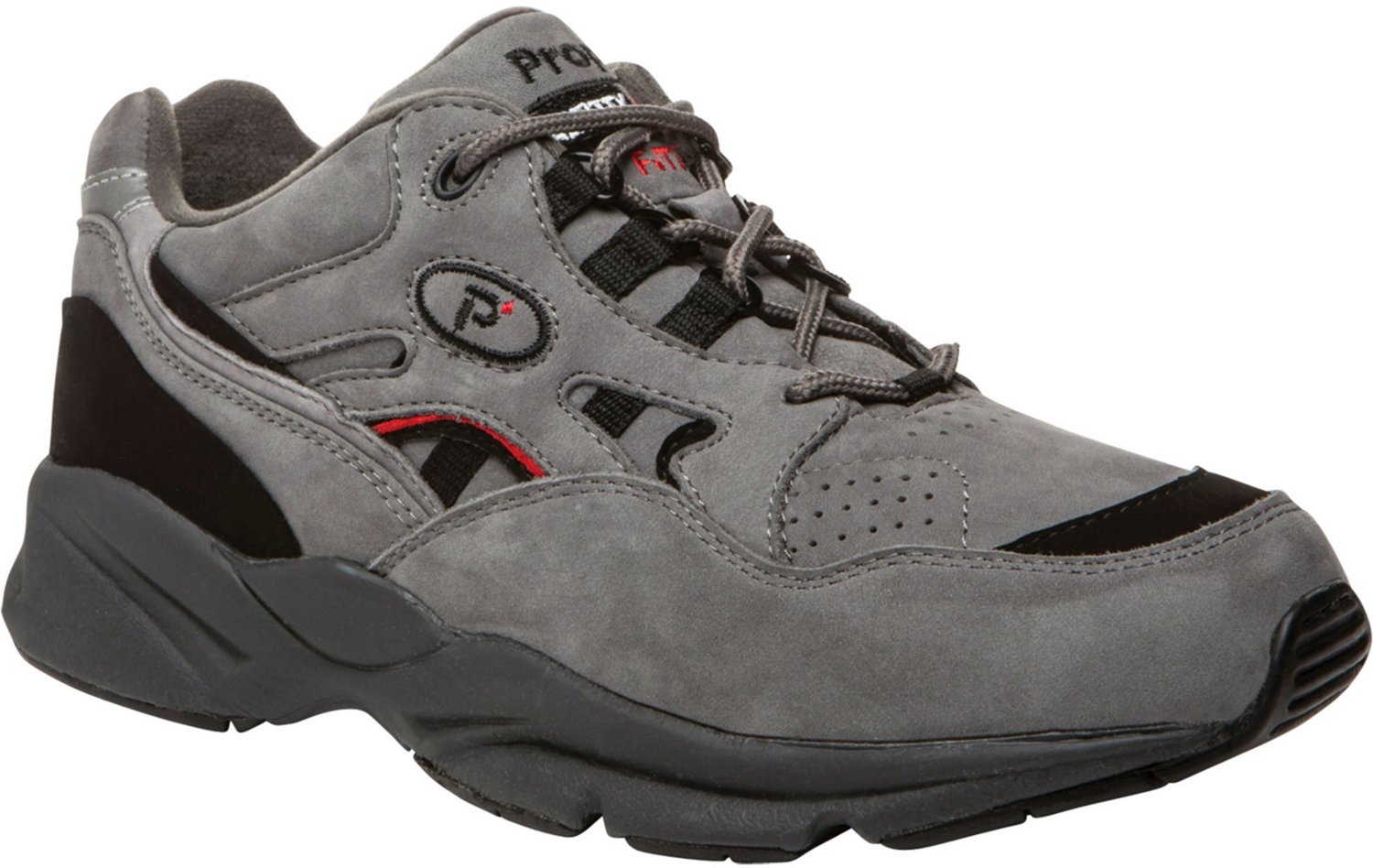 Propet Men's Stability Walker Nubuck Shoes                                                                                       - view number 3