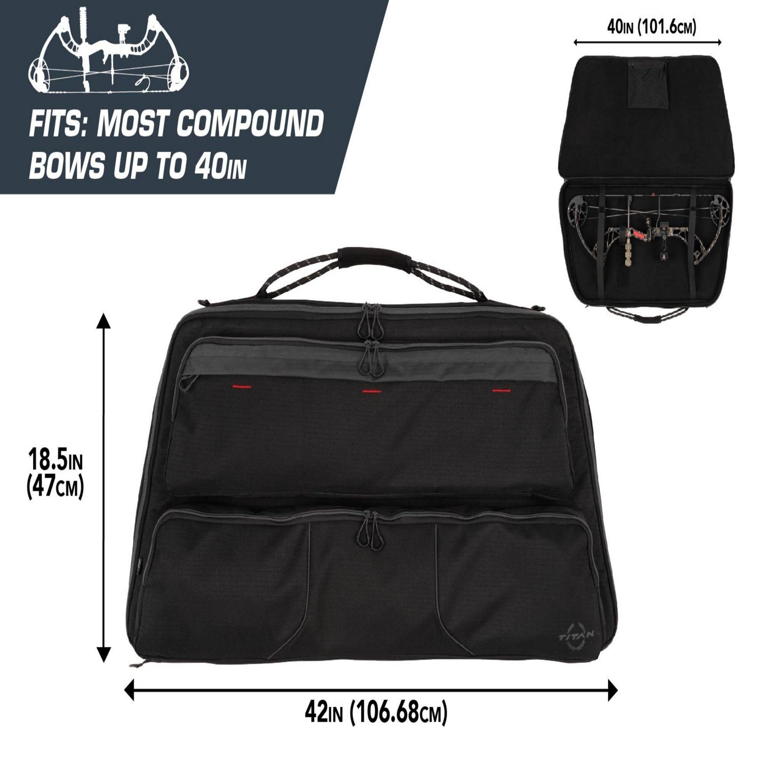 Allen Company Titan Larkspur Compound Bow Case 40 In - view number 6