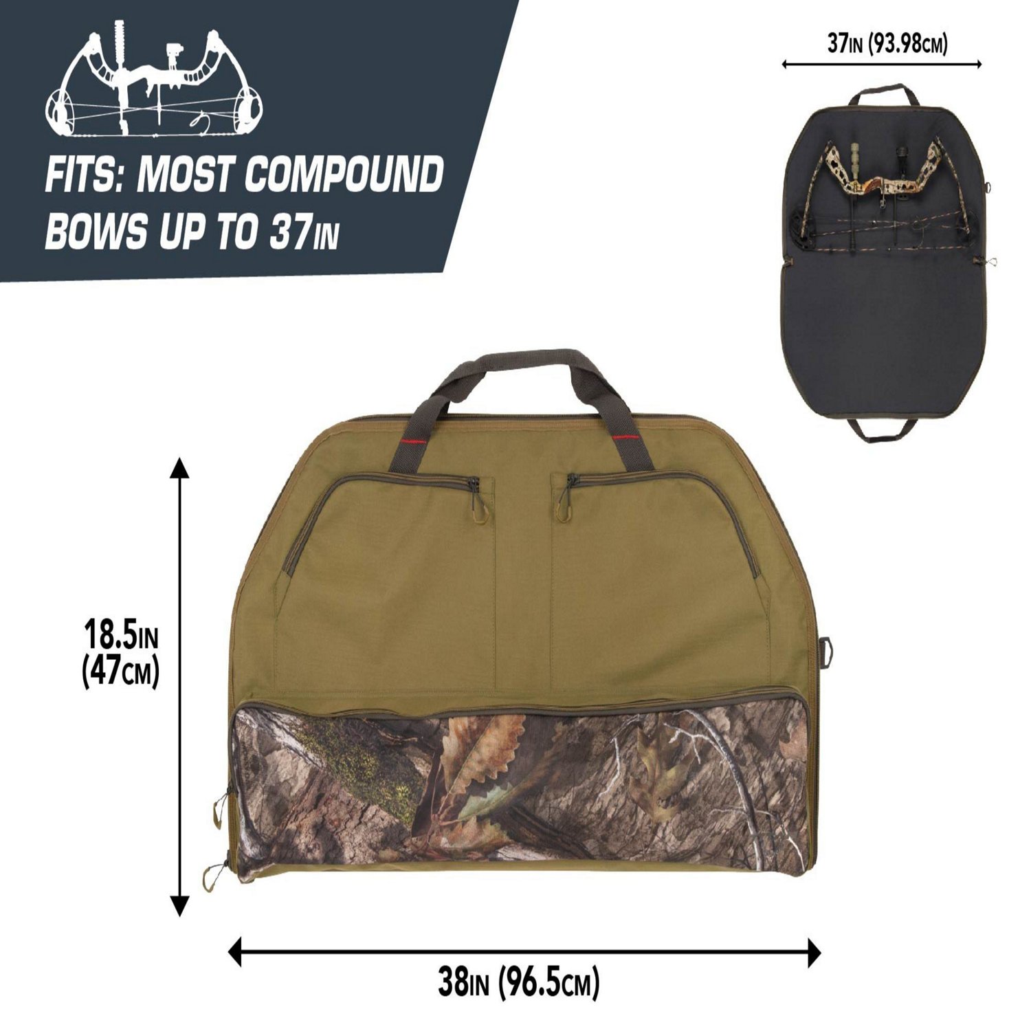 Allen Company Titan Lockable Buckthorn Compound Bow Case - view number 6