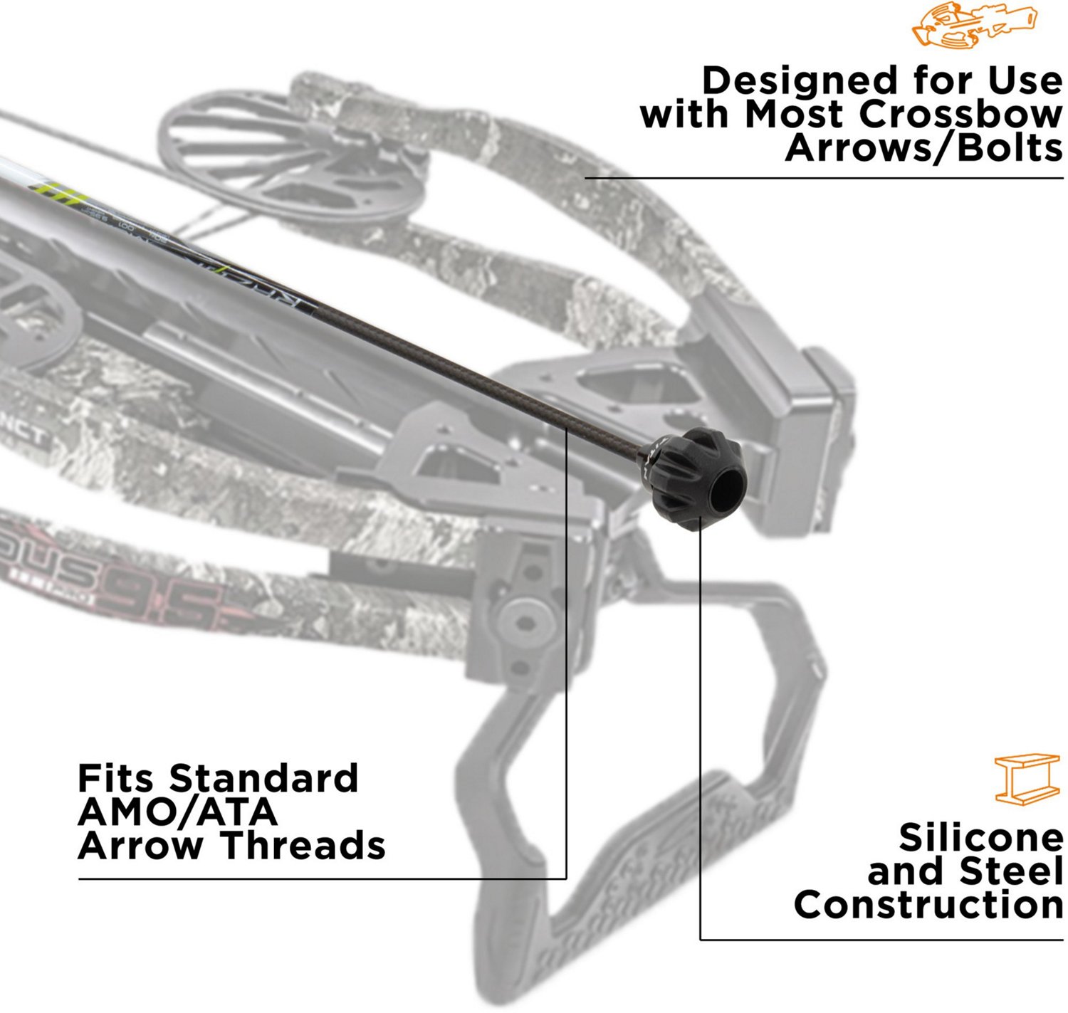 Allen Company Titan Crossbow Bolt Decocking Head - view number 5