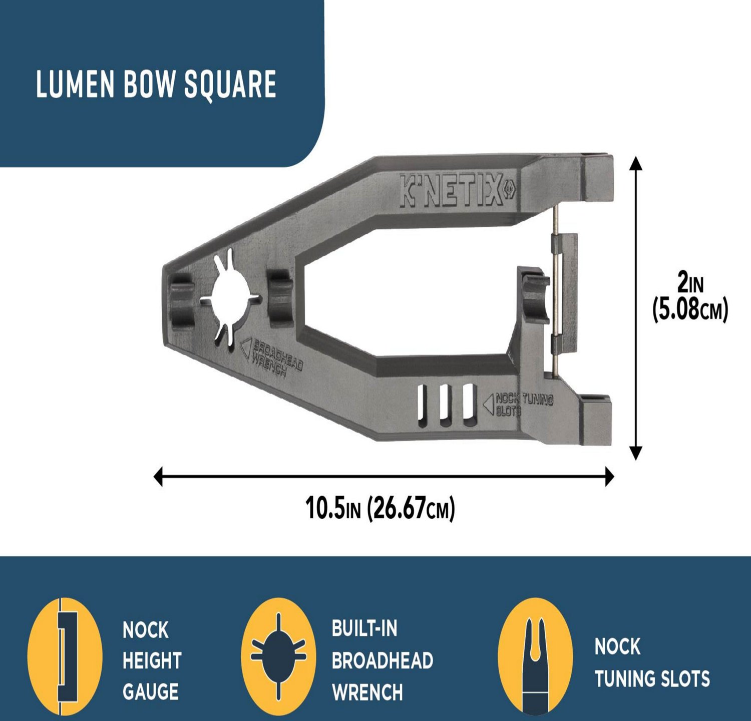 Allen Company K'Netix Lumen Bow Square 3-in-1 Multitool - view number 3