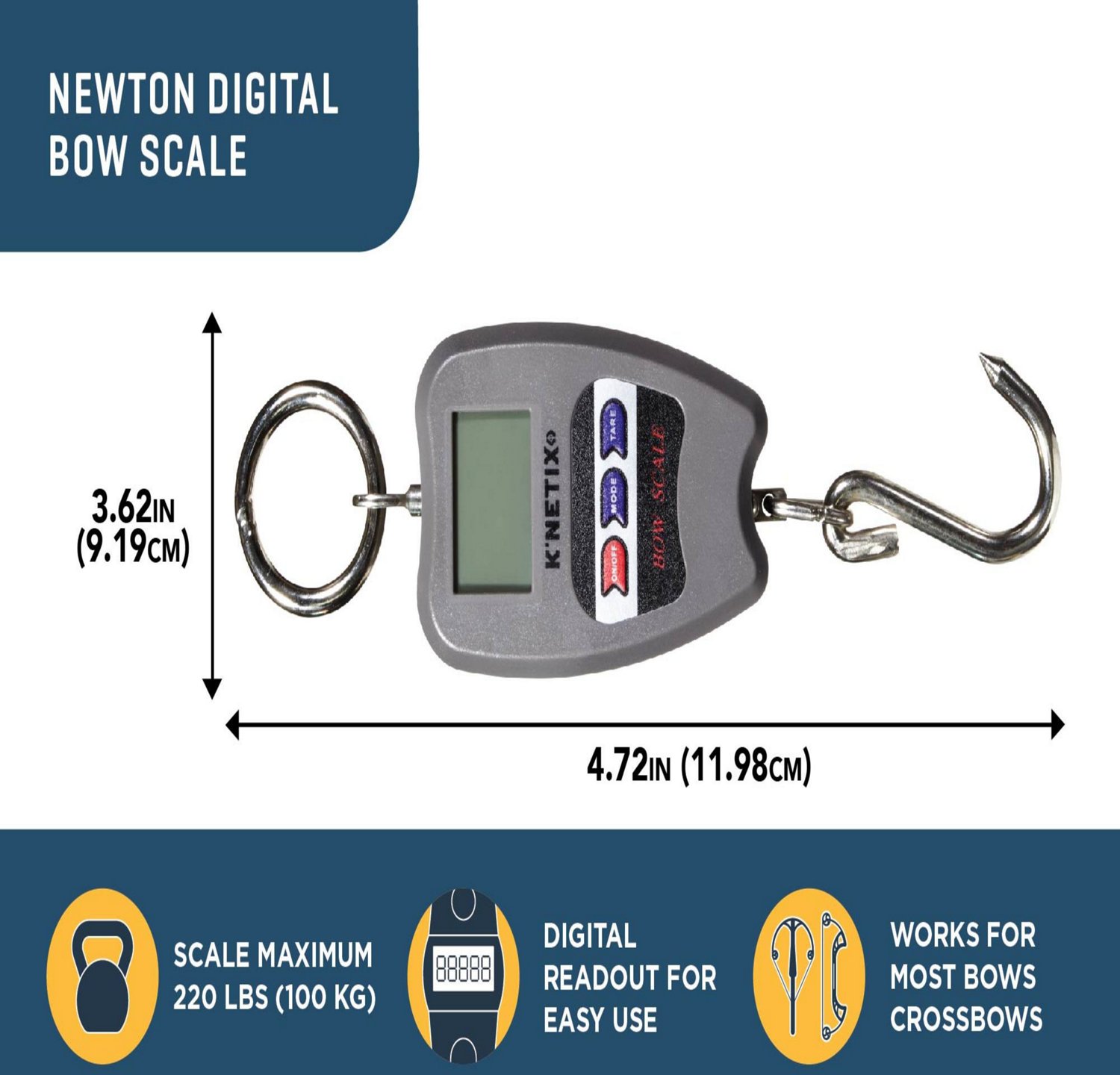 Allen K'Netix Newton Digital Bow Scale