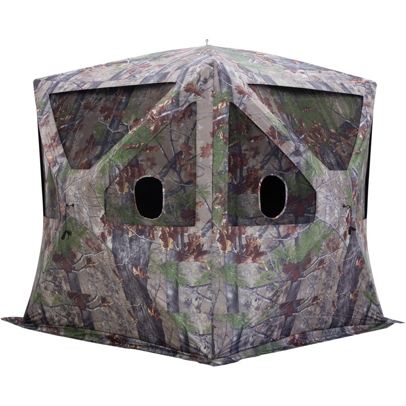 Barronett Big Cat Ground Hunting Pop Up Portable Backwoods Blind - Huntg Stands/Blnds/Accs at Academy Sports