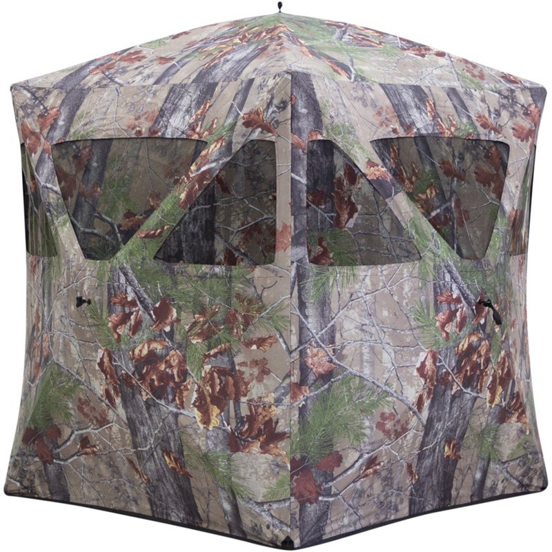 Barronett Radar Hub Hunting Pop UP Ground Blind Bloodtrail Backwoods Blind - Huntg Stands/Blnds/Accs at Academy Sports