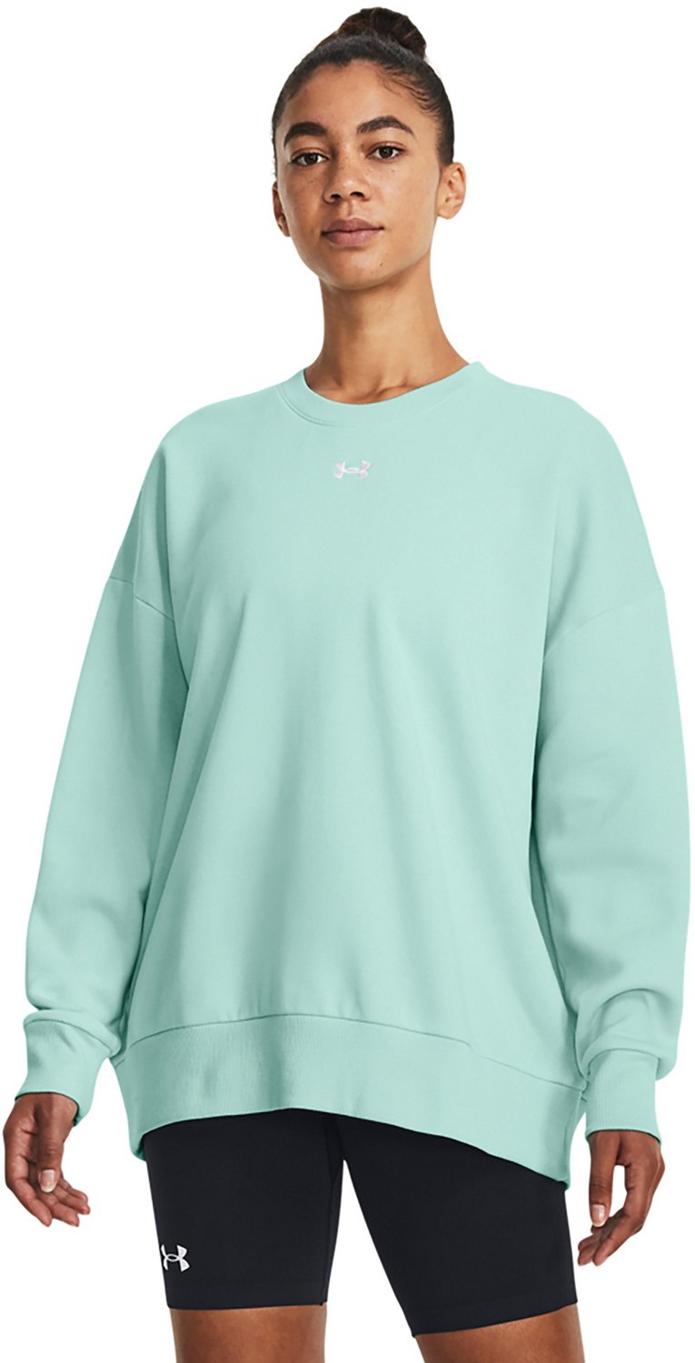 Under Armour Women's Rival Fleece Oversize Crew Sweatshirt